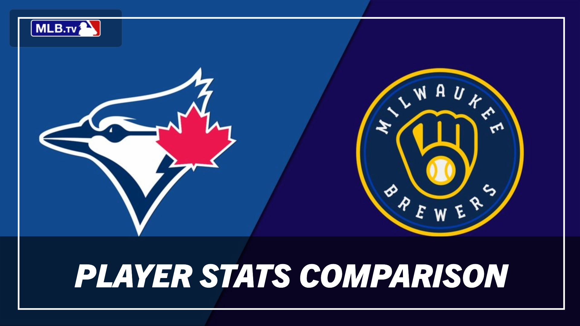 Toronto Blue Jays vs. Milwaukee Brewers Match Player Stats