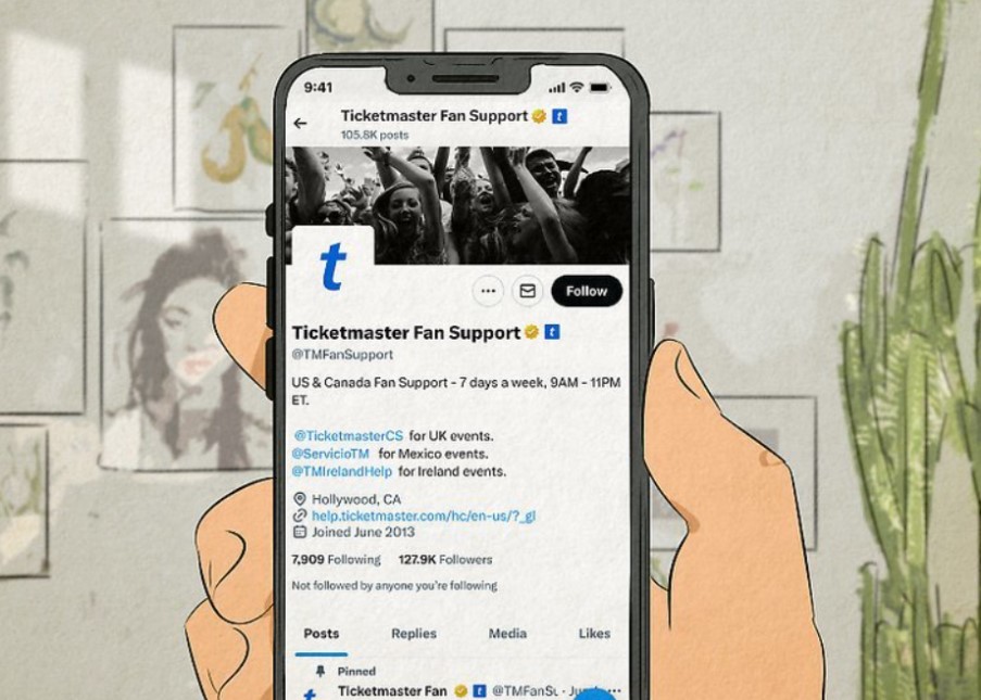 Ticketmaster X Support