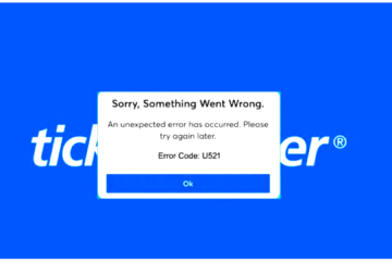 how to fix Ticketmaster Error Code U521