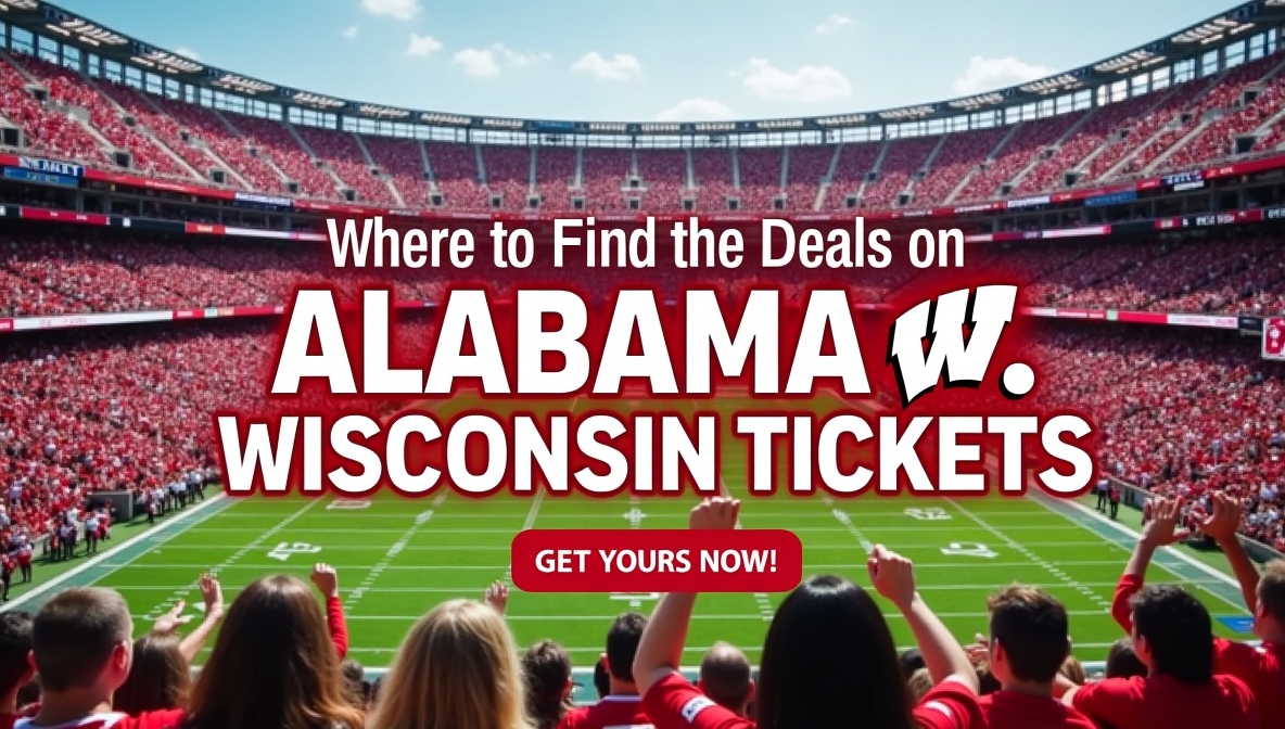 Where to Find the Best Deals on Alabama vs. Wisconsin Tickets