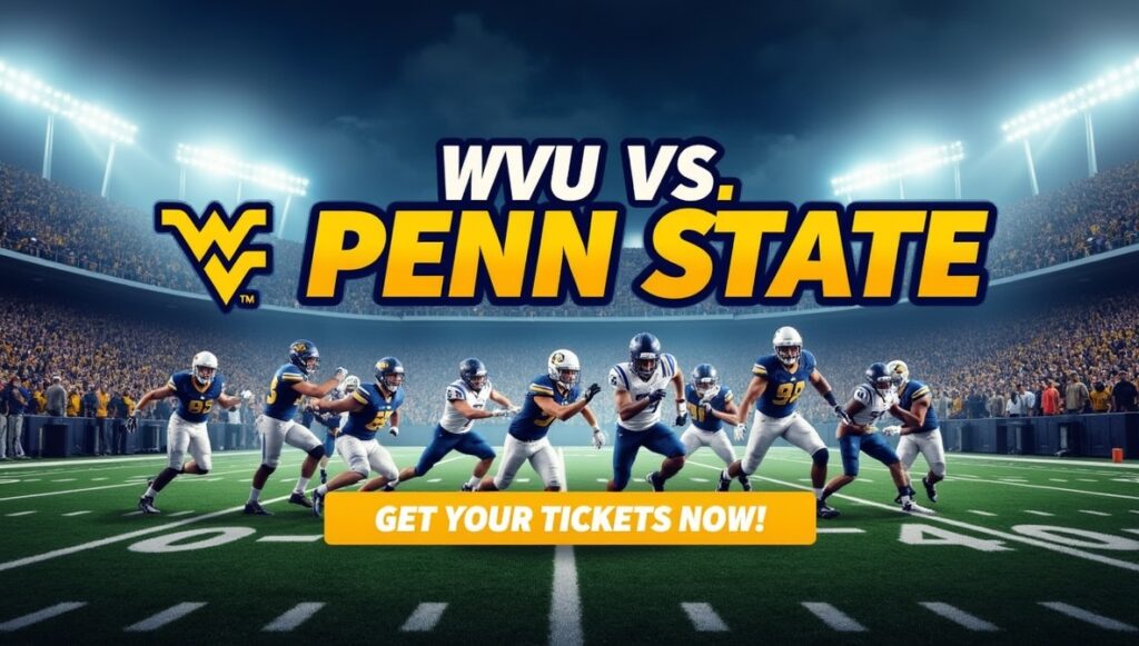 WVU Football vs. Penn State Tickets,
