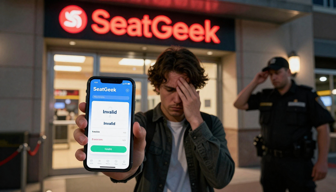 SeatGeek Tickets Invalid