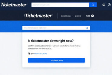 Is Ticketmaster Down Right Now