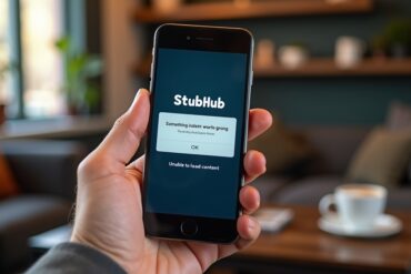 StubHub App Not Working on iPhone or Android