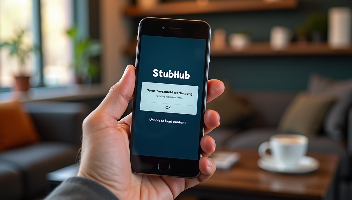 StubHub App Not Working on iPhone or Android