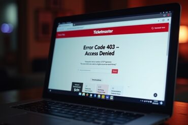 Ticketmaster Error Code 403