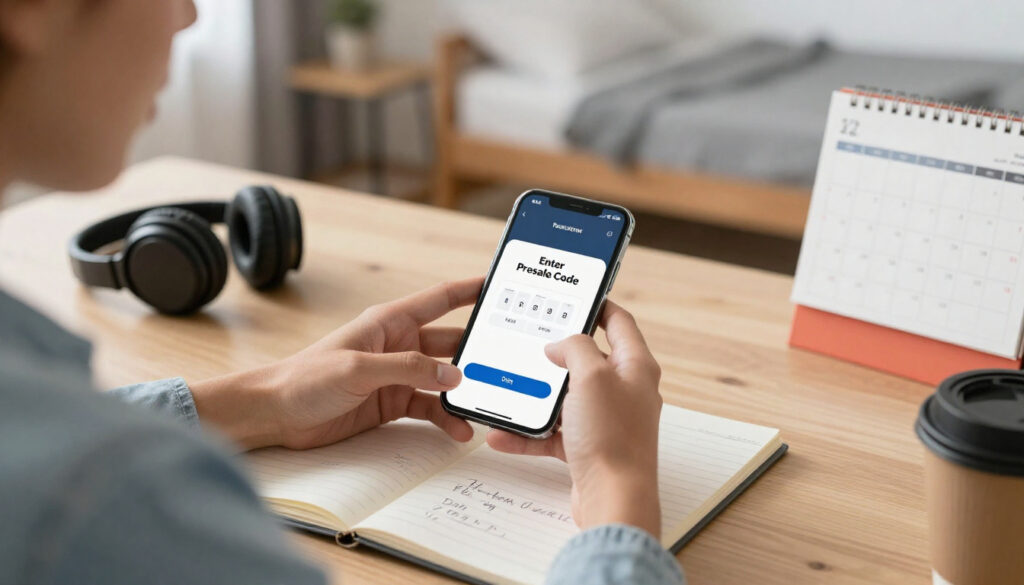 Ticketmaster Presale Code